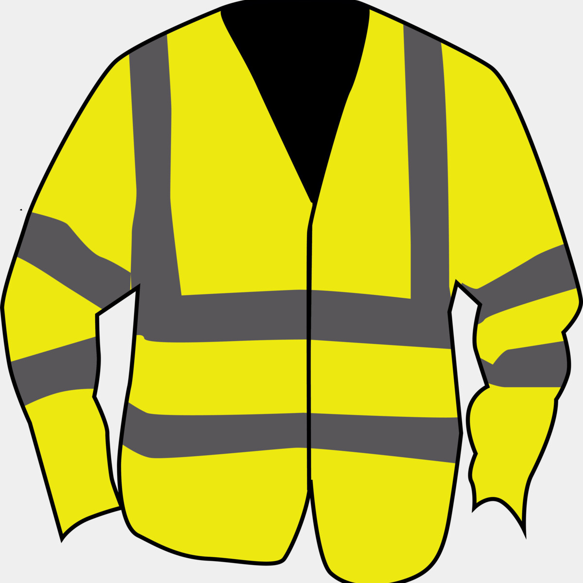 front yellow