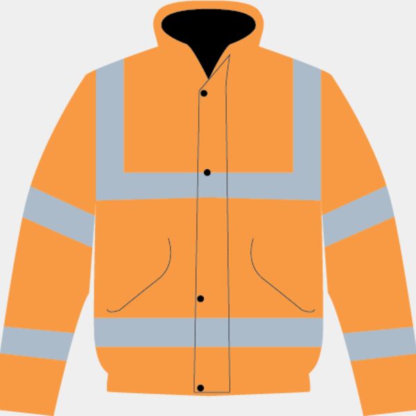 High Visibility Bomber Jacket Thumbnail